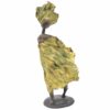 Sculpture en bronze de la Femme au vent de face